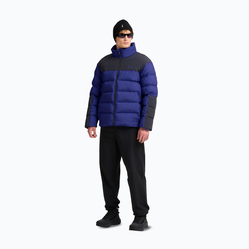 Giacca imbottita da uomo Jack Wolfskin Icy Hollow glow ink 2