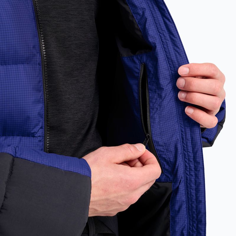 Giacca imbottita da uomo Jack Wolfskin Icy Hollow glow ink 6