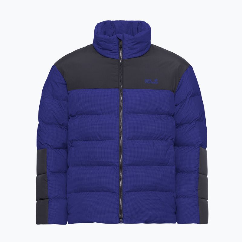 Giacca imbottita da uomo Jack Wolfskin Icy Hollow glow ink 7