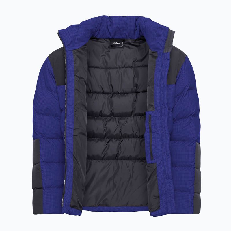 Giacca imbottita da uomo Jack Wolfskin Icy Hollow glow ink 9