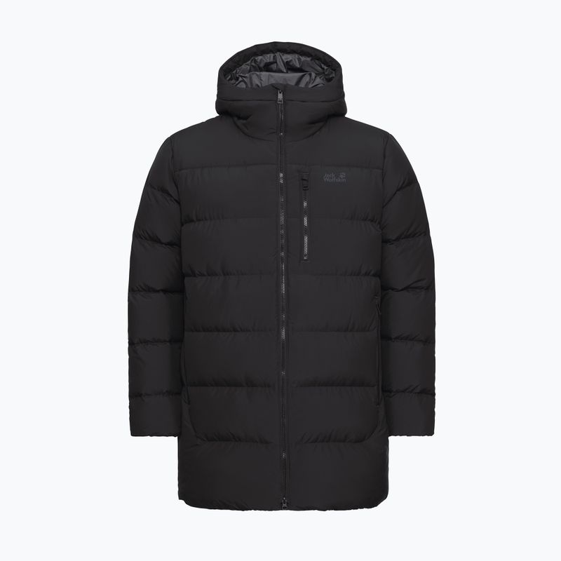 Piumino uomo Jack Wolfskin Coloniu Coat black 7