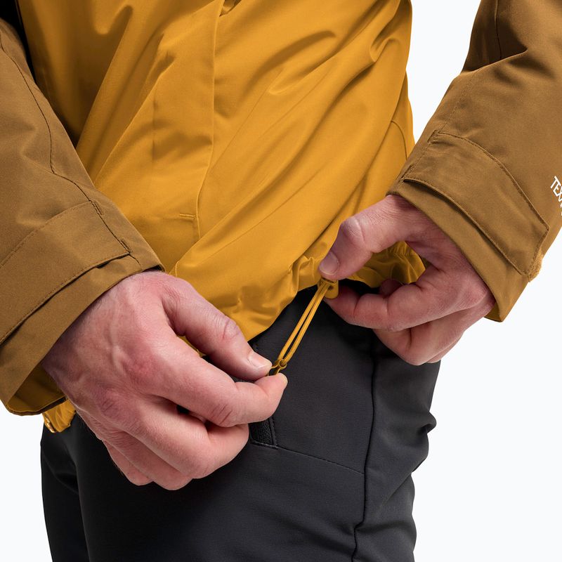 Giacca 3-in-1 da uomo Jack Wolfskin Stonetrail 3In1 burly yellow jw 9