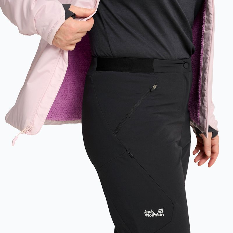 Pantaloni da trekking da donna Jack Wolfskin Activate Flex black 3