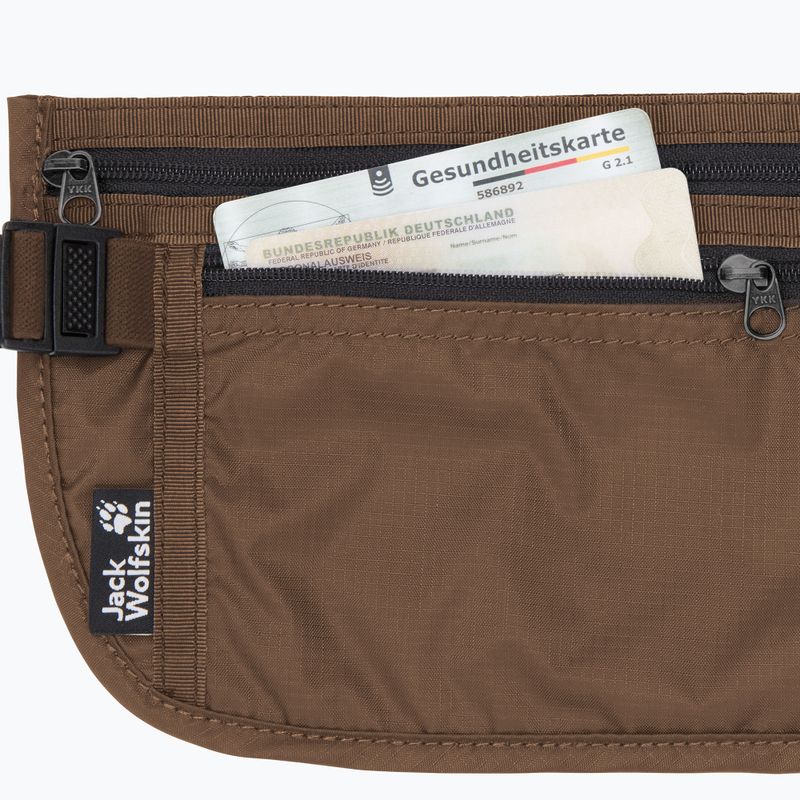 Marsupio cintura Jack Wolfskin Document Belt De Luxe fawn 6