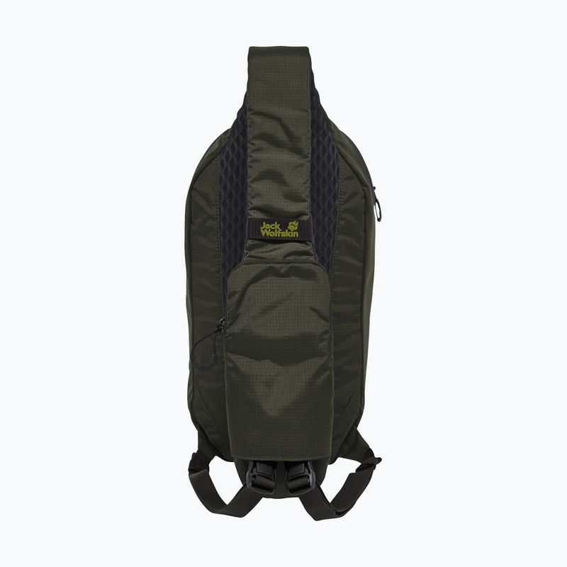 Zaino a tracolla Jack Wolfskin Little Scout 10 rich olive 2