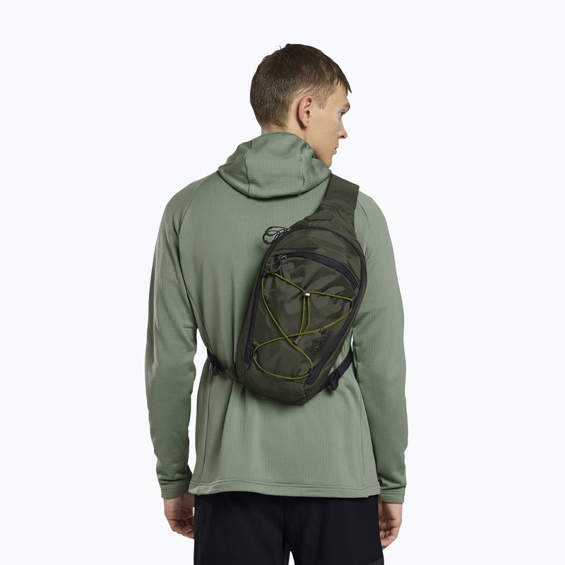 Zaino a tracolla Jack Wolfskin Little Scout 10 rich olive 7