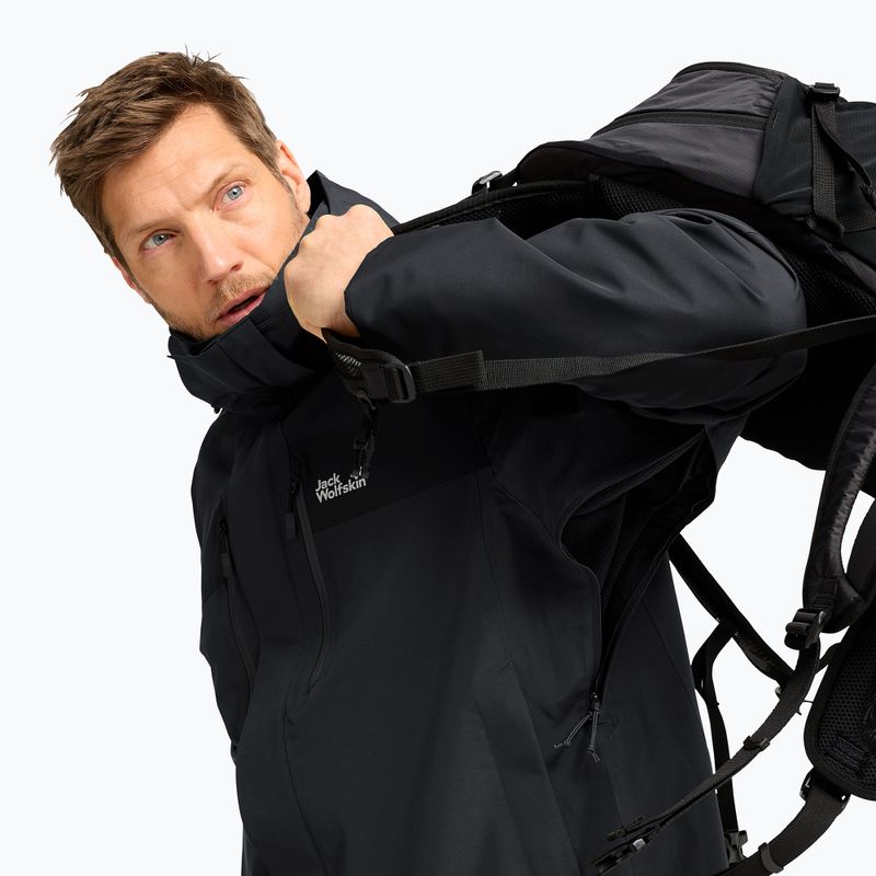 Giacca impermeabile da uomo Jack Wolfskin Jasper Pro 2L phantom 4