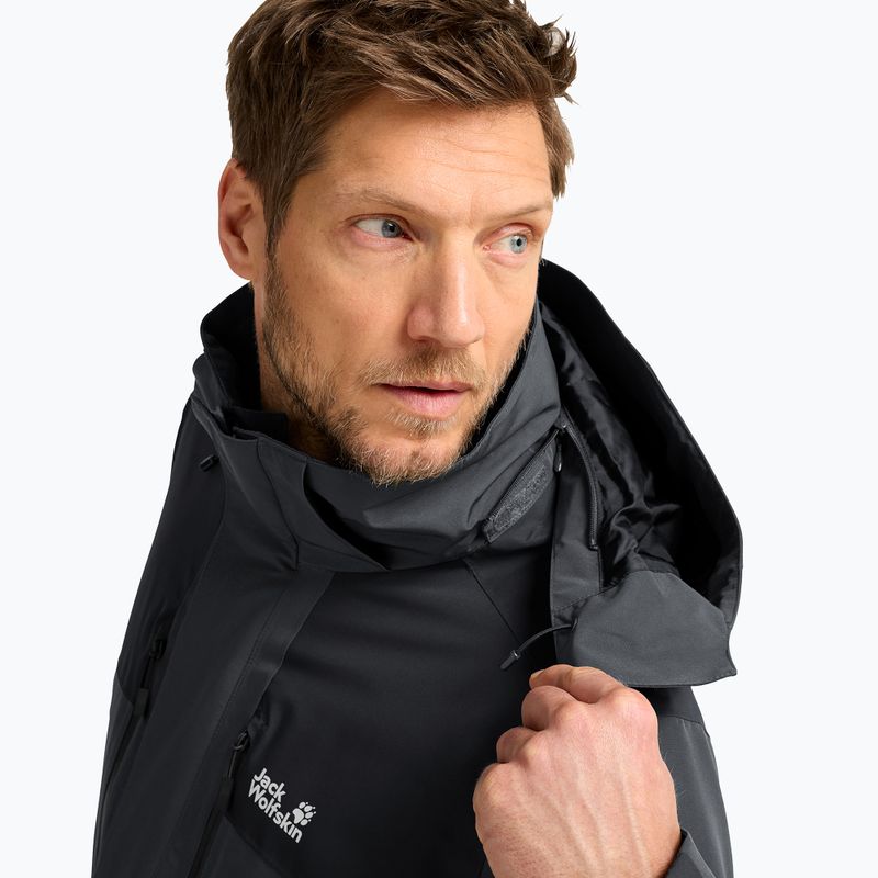 Giacca impermeabile da uomo Jack Wolfskin Jasper Pro 2L phantom 5
