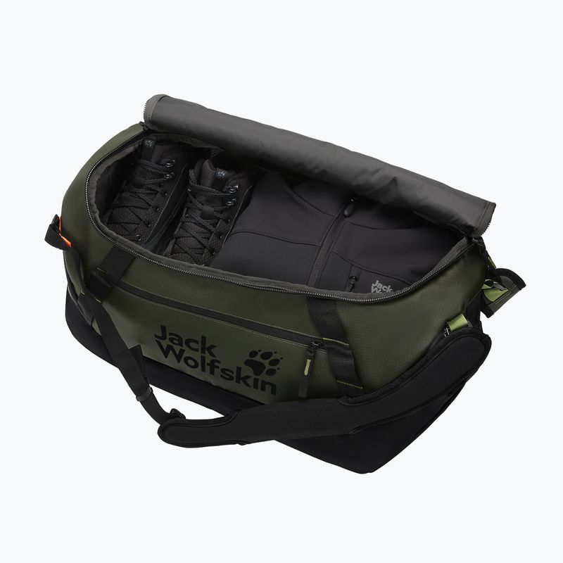 Borsa da viaggio Jack Wolfskin Tecton Duffle 45 l rich olive 7