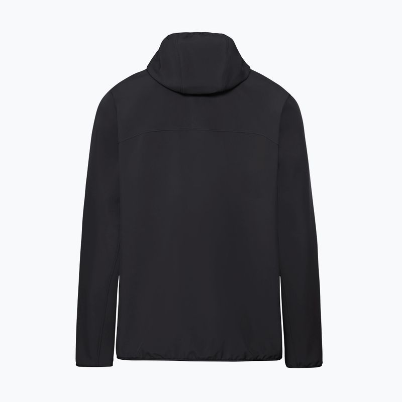 Giacca antivento da uomo Jack Wolfskin Wild Winds Hooded black 9