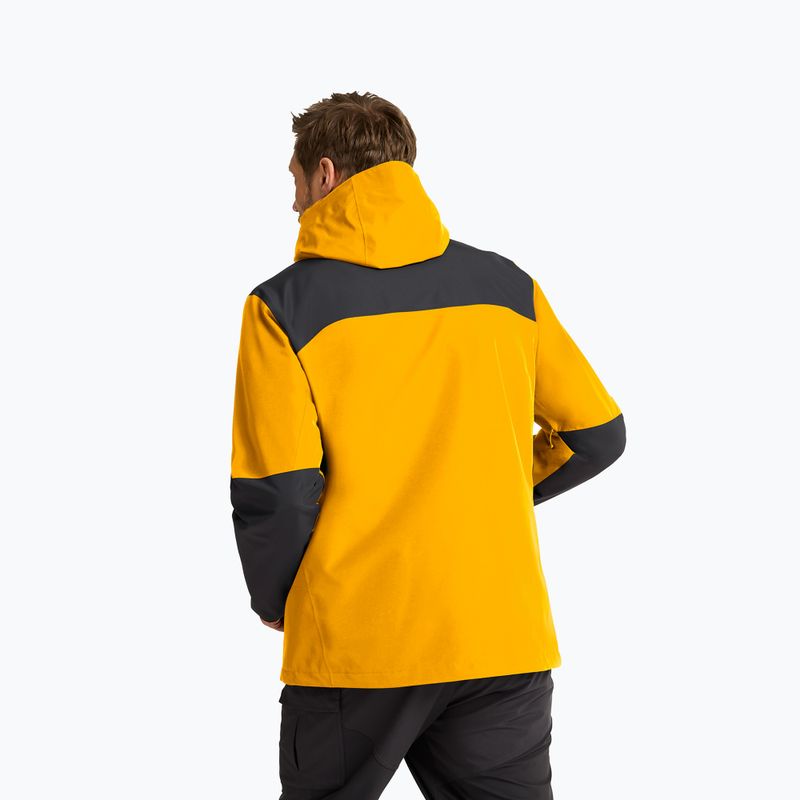 Giacca impermeabile da uomo Jack Wolfskin Jasper Pro 2L burly yellow jw 3