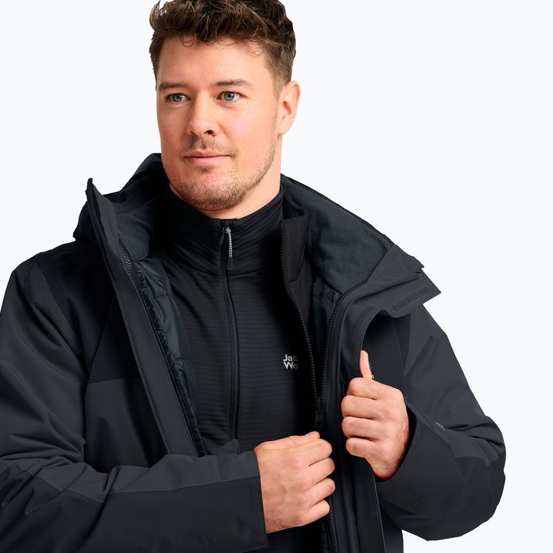 Giacca 3-in-1 da uomo Jack Wolfskin Jasper Pro 3IN1 phantom 7