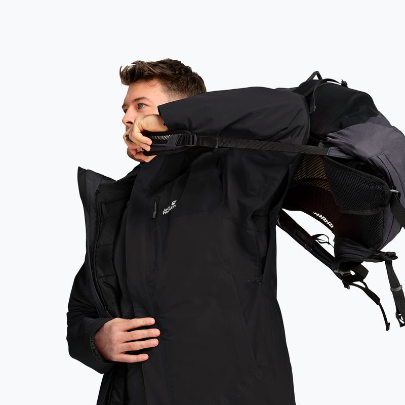 Giacca 3-in-1 da uomo Jack Wolfskin Jasper Pro 3IN1 black 9