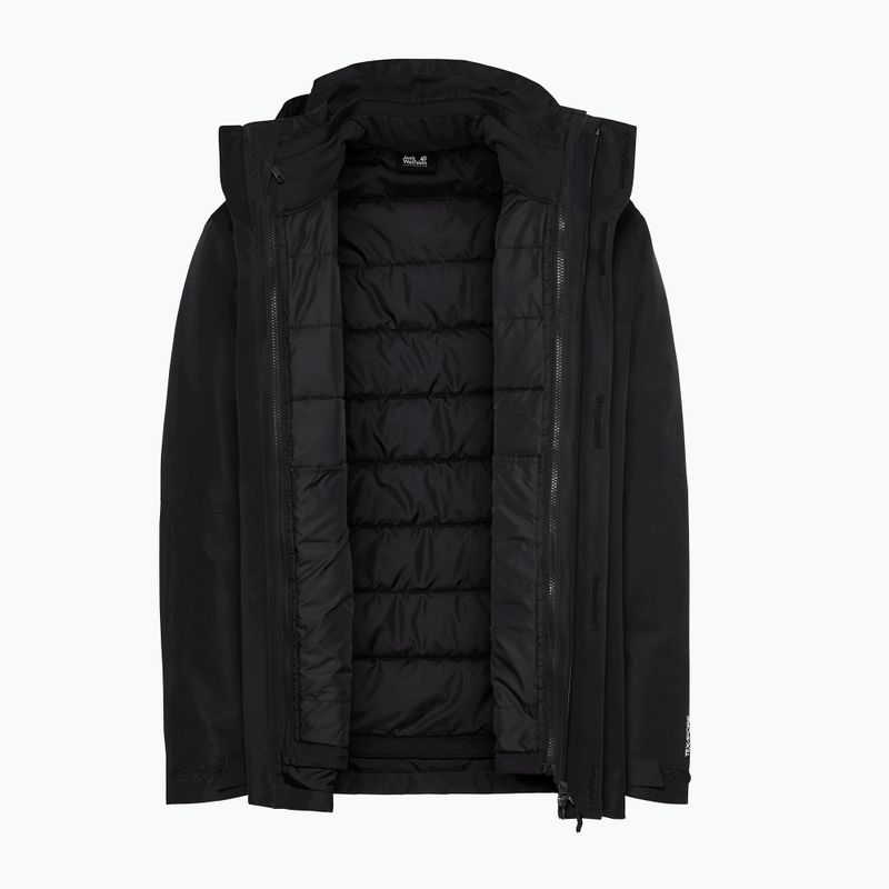 Giacca 3-in-1 da uomo Jack Wolfskin Jasper Pro 3IN1 black 11