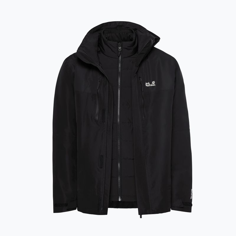 Giacca 3-in-1 da uomo Jack Wolfskin Jasper Pro 3IN1 black 14