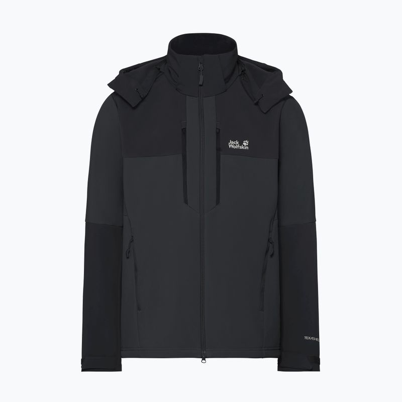 Giacca antivento da uomo Jack Wolfskin Jasper phantom 9