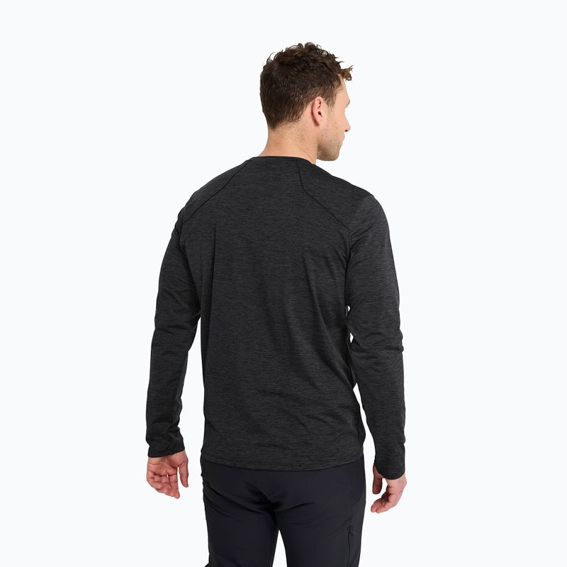 Maglia da trekking a maniche lunghe da uomo Jack Wolfskin Trail black 3