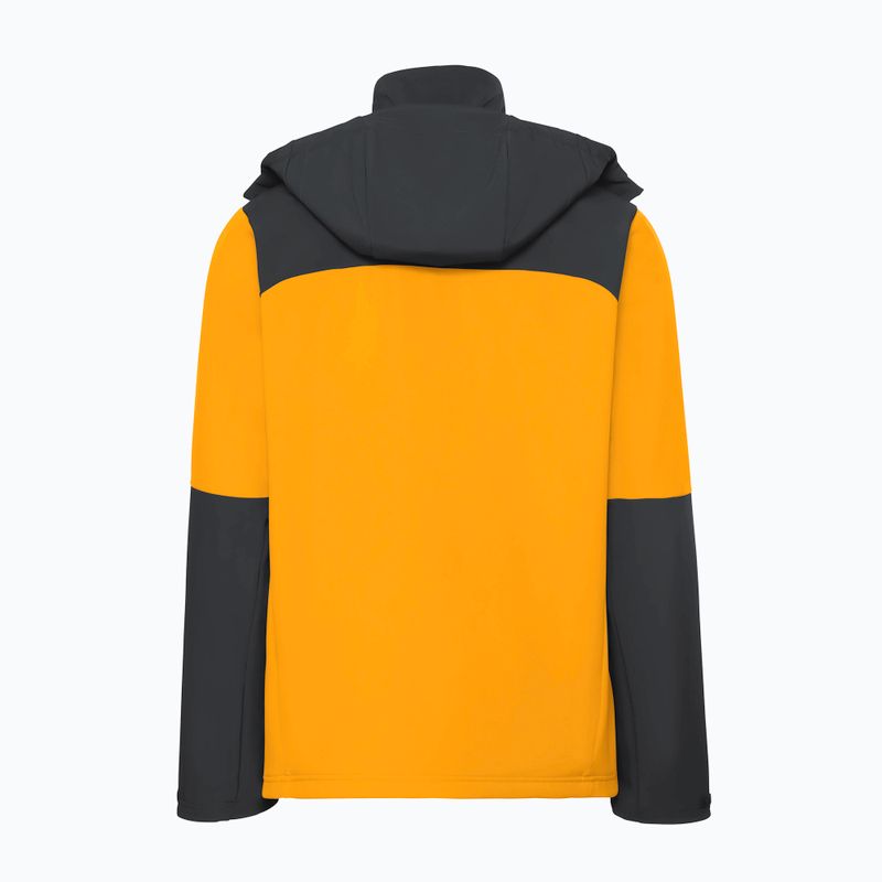 Giacca antivento da uomo Jack Wolfskin Jasper burly yellow jw 10
