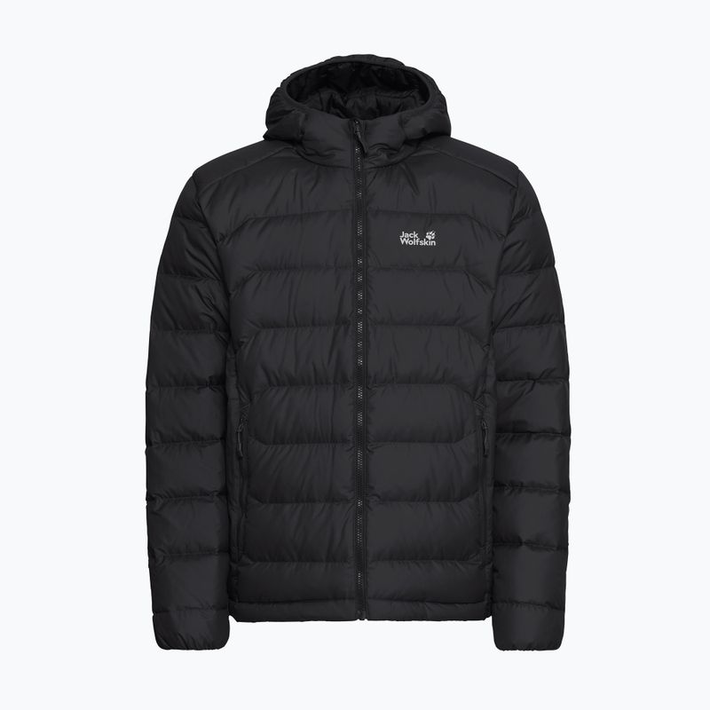 Piumino uomo Jack Wolfskin Wild Pass Down Hoody black 7