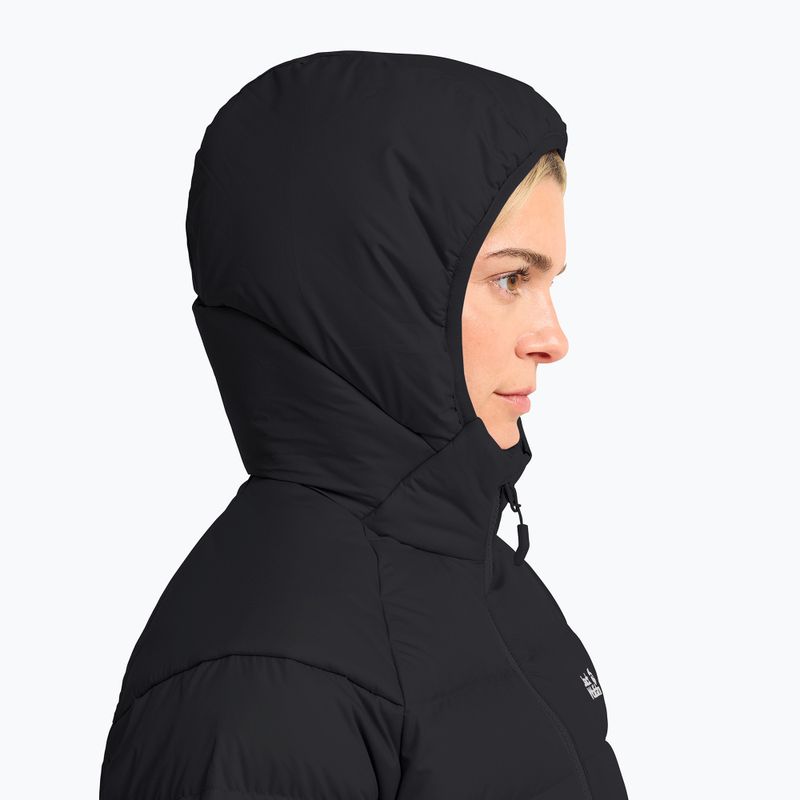 Piumino donna Jack Wolfskin Wild Pass Down Hoody Rds black 5