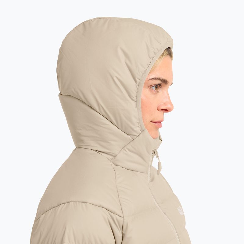 Piumino donna Jack Wolfskin Wild Pass Down Hoody Rds oyster 5