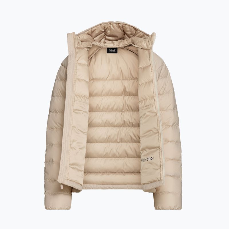 Piumino donna Jack Wolfskin Wild Pass Down Hoody Rds oyster 8