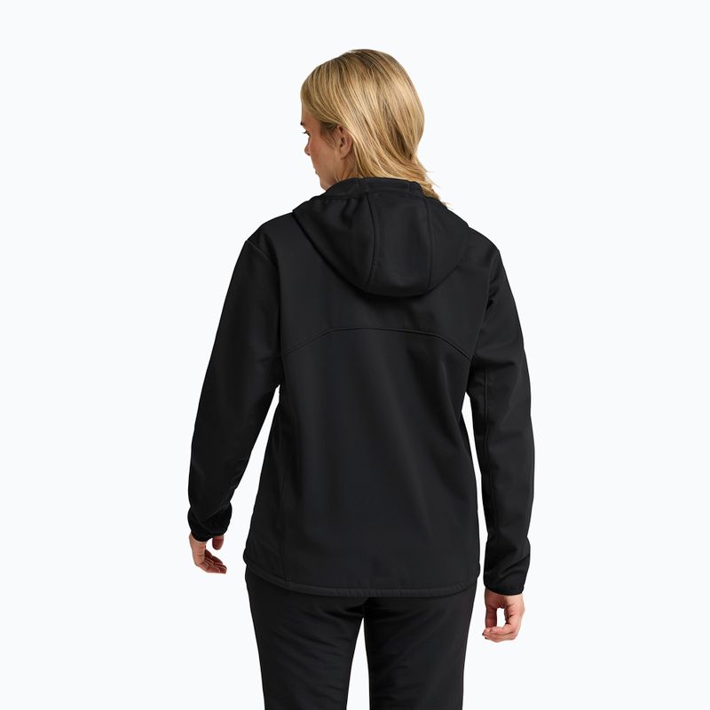 Giacca softshell da donna Jack Wolfskin Windhain 2 Hoody black 3