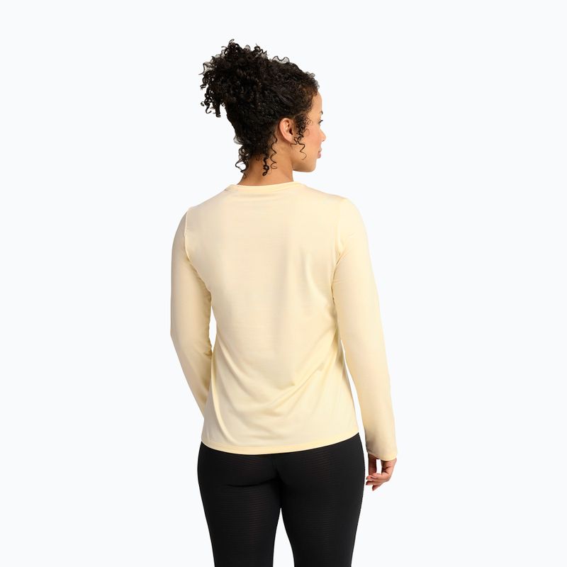 Longsleeve da trekking da donna Jack Wolfskin Trail vanilla cream 2