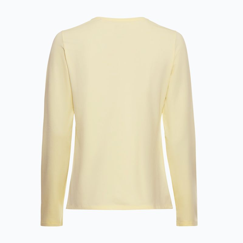 Longsleeve da trekking da donna Jack Wolfskin Trail vanilla cream 5