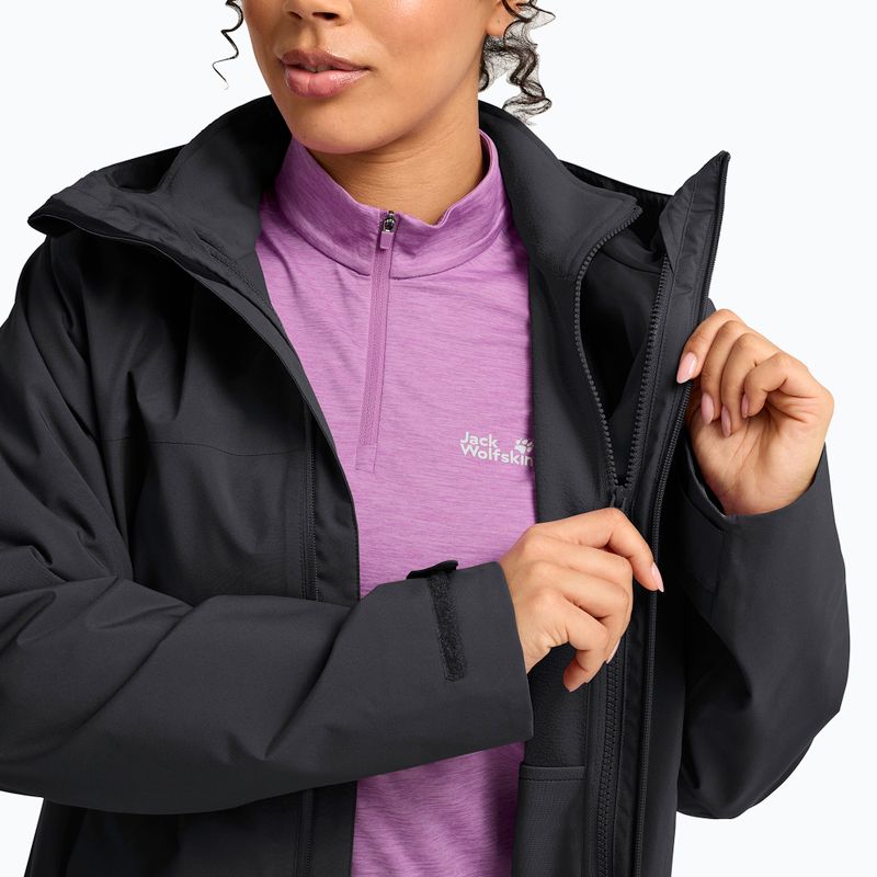 Giacca 3-in-1 da donna Jack Wolfskin Moonrise 2 3IN1 black 8
