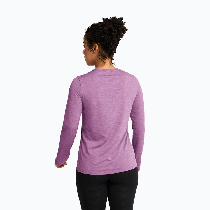 Longsleeve da trekking da donna Jack Wolfskin Trail vivid orchid 2
