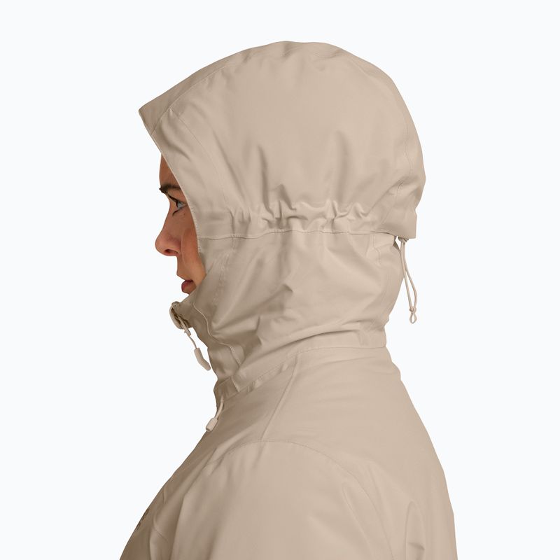 Giacca impermeabile da donna Jack Wolfskin Heidelstein 2 Ins oyster 4