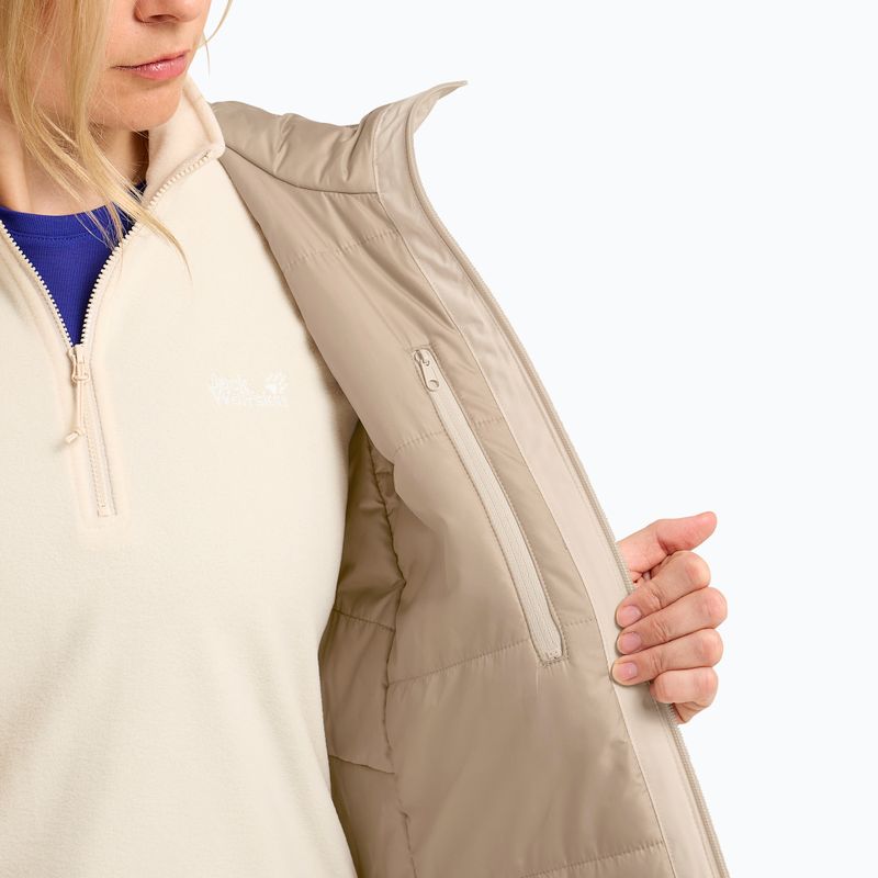 Giacca impermeabile da donna Jack Wolfskin Heidelstein 2 Ins oyster 6