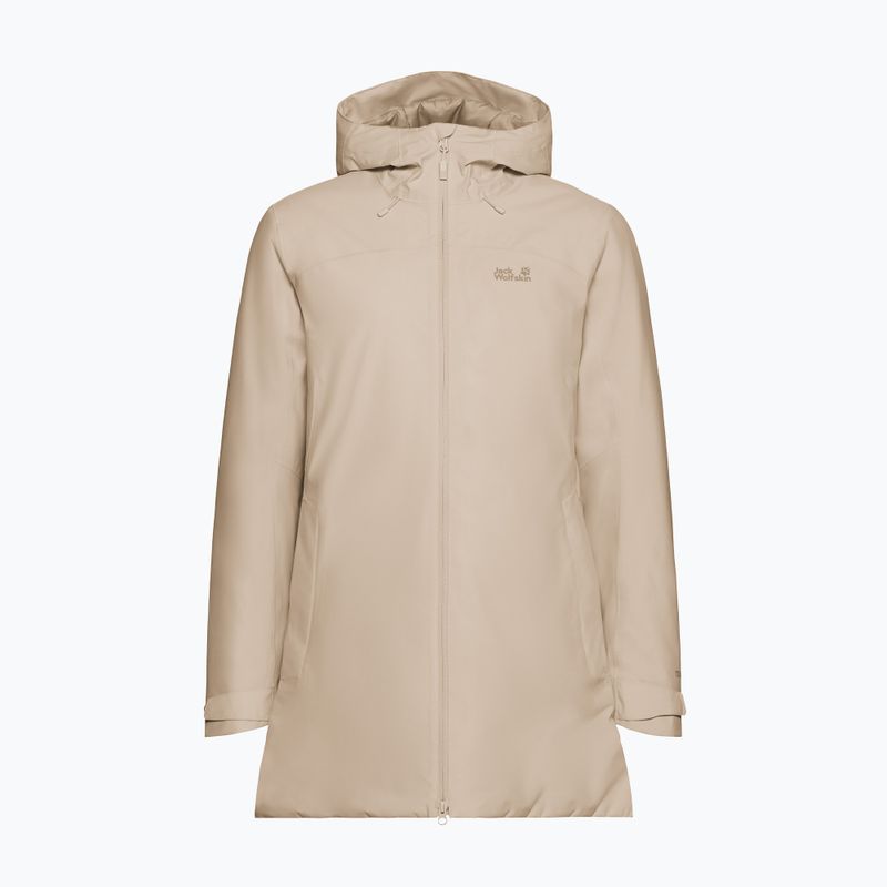 Giacca impermeabile da donna Jack Wolfskin Heidelstein 2 Ins oyster 7