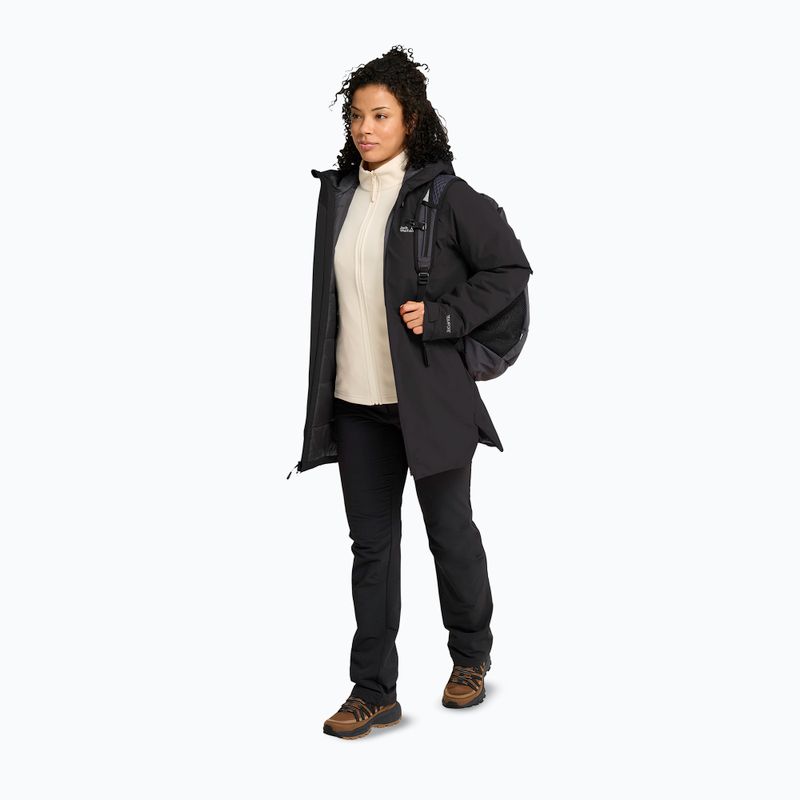 Giacca impermeabile da donna Jack Wolfskin Heidelstein 2 Ins black 2