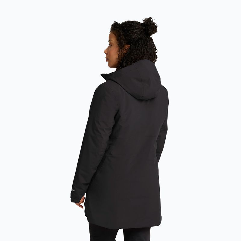 Giacca impermeabile da donna Jack Wolfskin Heidelstein 2 Ins black 3