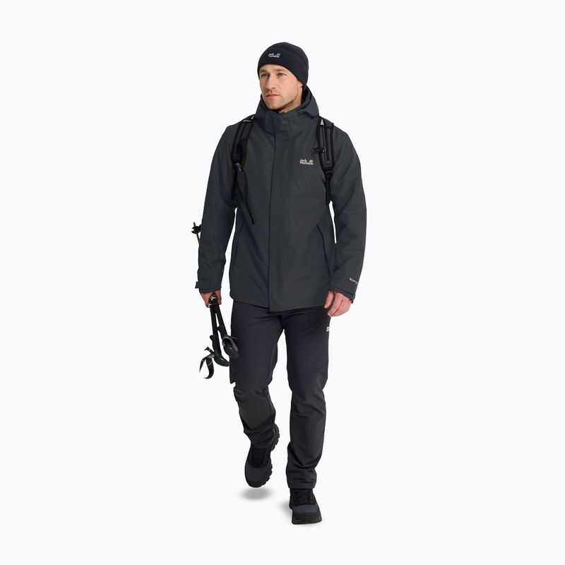 Giacca 3-in-1 da uomo Jack Wolfskin Stonelite 3In1 phantom 2