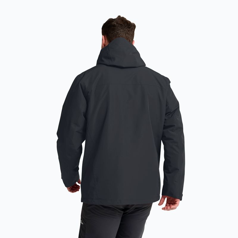 Giacca 3-in-1 da uomo Jack Wolfskin Stonelite 3In1 phantom 3