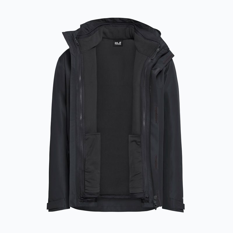Giacca 3-in-1 da uomo Jack Wolfskin Stonelite 3In1 phantom 13