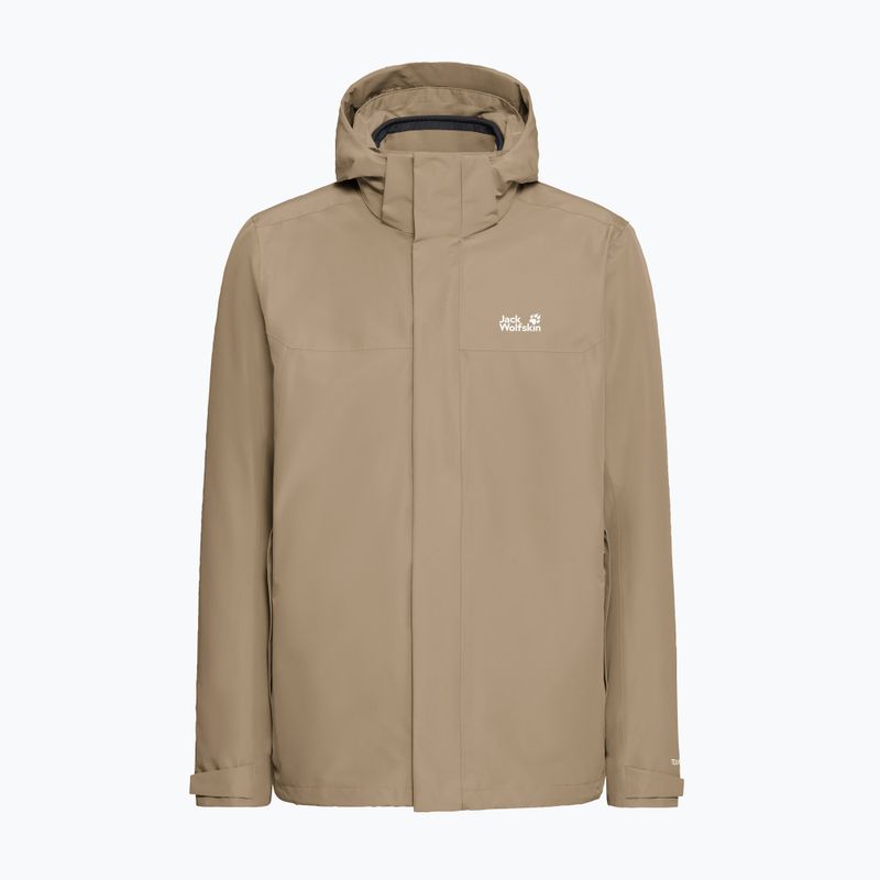 Giacca 3-in-1 da uomo Jack Wolfskin Stonelite 3In1 hazel wood 10
