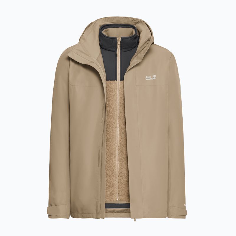 Giacca 3-in-1 da uomo Jack Wolfskin Stonelite 3In1 hazel wood 12
