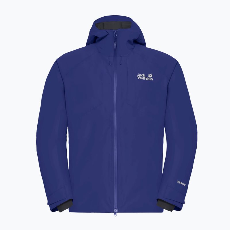 Piumino uomo Jack Wolfskin Icecape 2 l Down Ins Rds glow ink 7
