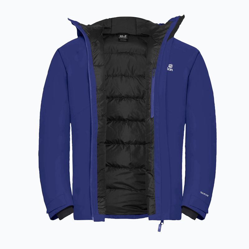 Piumino uomo Jack Wolfskin Icecape 2 l Down Ins Rds glow ink 9