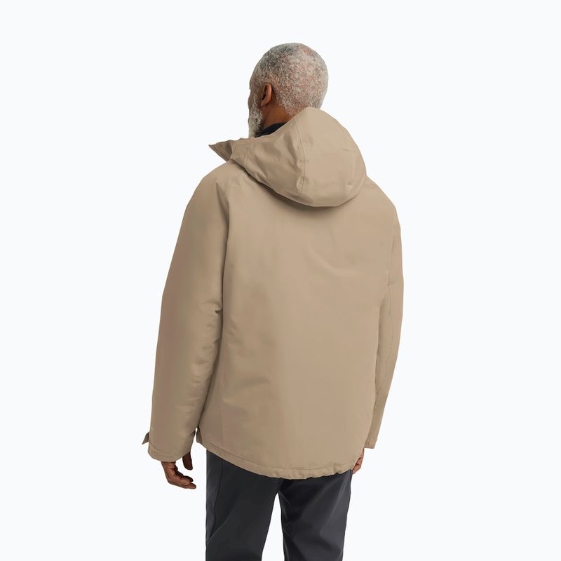 Piumino uomo Jack Wolfskin Icecape 2 l Down Ins Rds hazel wood 3