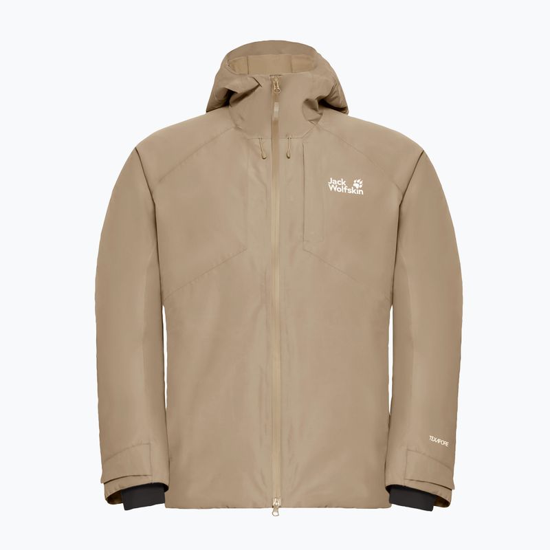 Piumino uomo Jack Wolfskin Icecape 2 l Down Ins Rds hazel wood 7