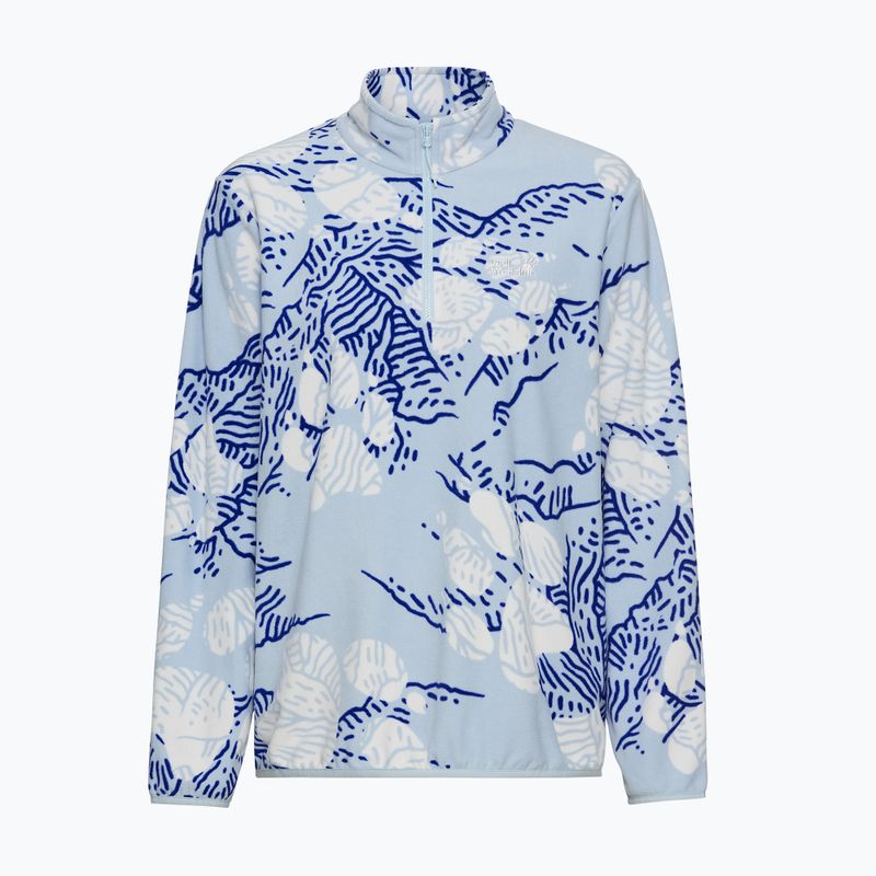 Pile donna Jack Wolfskin Paw Era 100 Orint Half Zip paw crystal blue 7