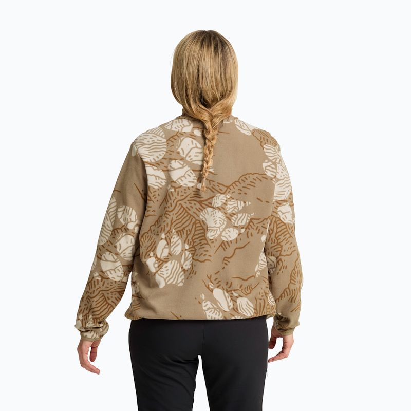 Pile donna Jack Wolfskin Paw Era 100 Orint Half Zip paw hazel wood 3