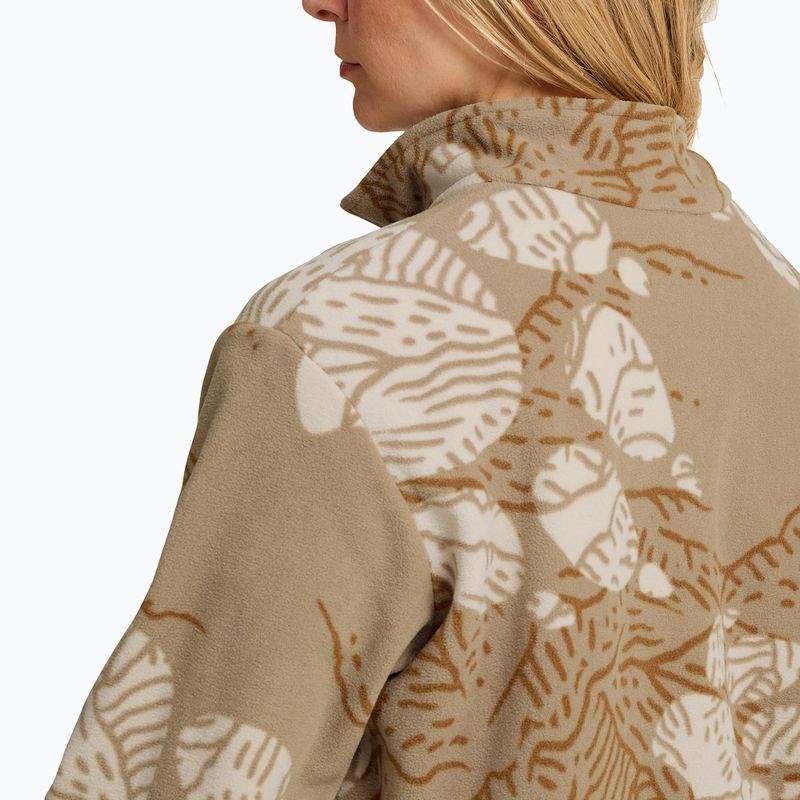 Pile donna Jack Wolfskin Paw Era 100 Orint Half Zip paw hazel wood 5
