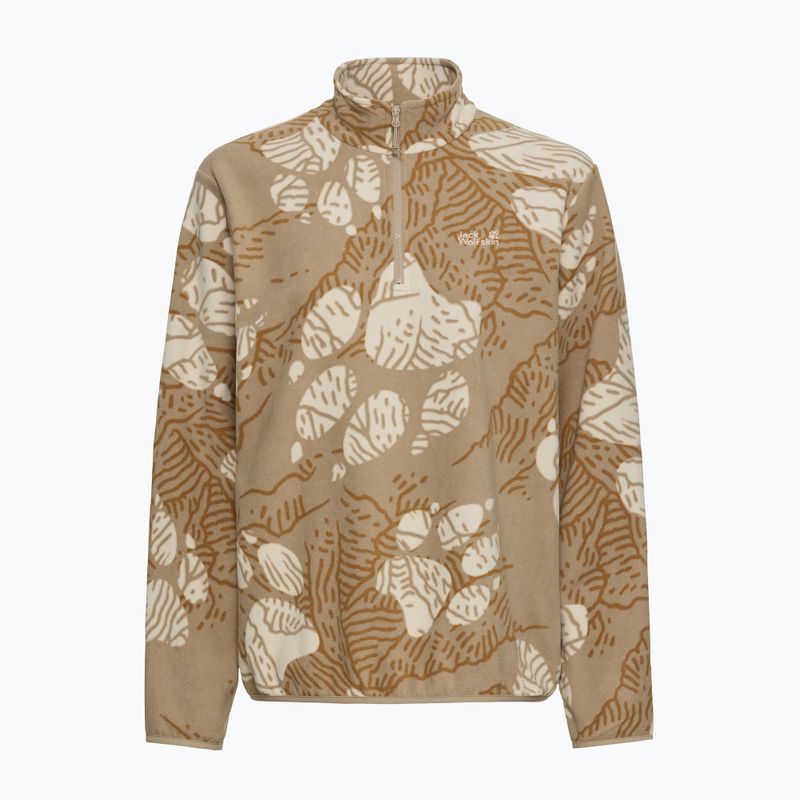 Pile donna Jack Wolfskin Paw Era 100 Orint Half Zip paw hazel wood 7