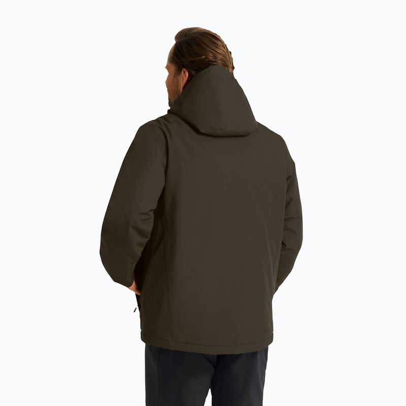 Giacca imbottita da uomo Jack Wolfskin Wisper Ins obsidian moss 3